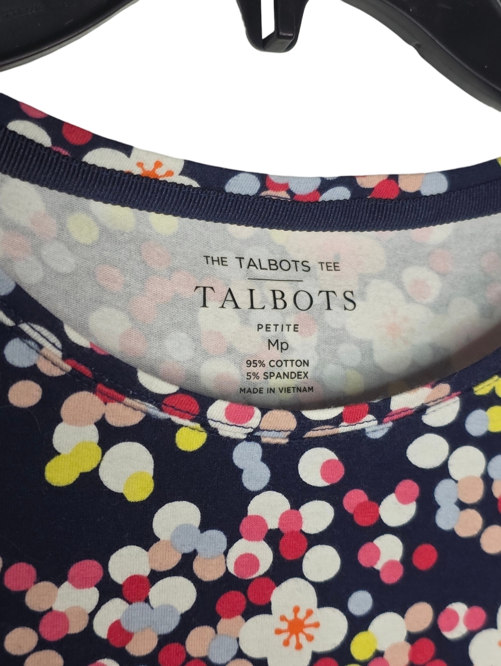 Talbots Multi-Colored Patterned Top - Picture 2 of 4